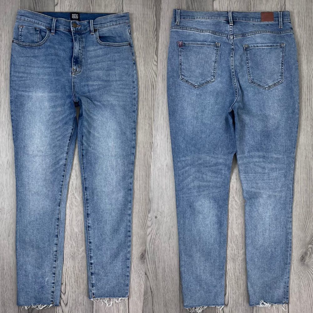 BDG Women Size 32 Twig Cotton Stretch High Rise Skinny Leg Casual Denim Jeans